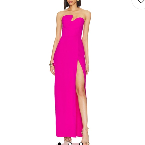 NWOT-X Revolve Strapless Puzzle Gown